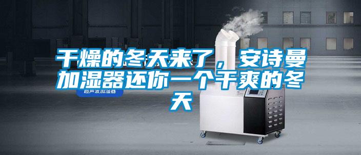 干燥的冬天來了，安詩曼加濕器還你一個干爽的冬天