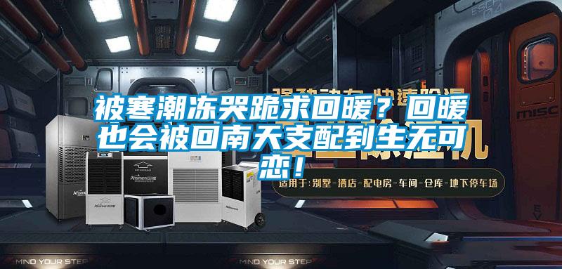 被寒潮凍哭跪求回暖？回暖也會被回南天支配到生無可戀！